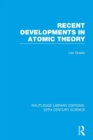 Image for Recent Developments in Atomic Theory