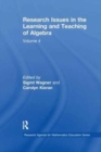 Image for Research Issues in the Learning and Teaching of Algebra : the Research Agenda for Mathematics Education, Volume 4
