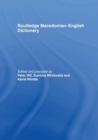 Image for The Routledge Macedonian-English Dictionary