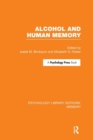 Image for Alcohol and Human Memory (PLE: Memory)