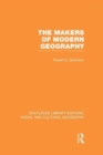 Image for The Makers of Modern Geography (RLE Social &amp; Cultural Geography)