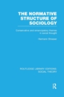Image for The Normative Structure of Sociology