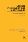 Image for Lexical phonology and morphology