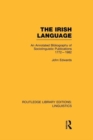 Image for The Irish Language (RLE Linguistics E: Indo-European Linguistics)