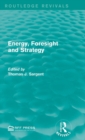 Image for Energy, foresight and strategy