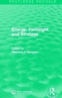 Image for Energy, Foresight and Strategy