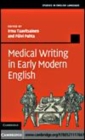 Image for Medical writing in early modern English
