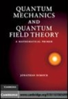Image for Quantum mechanics and quantum field theory: a mathematical primer