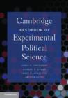 Image for Cambridge handbook of experimental political science