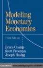 Image for Modeling monetary economies