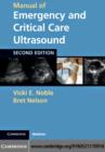 Image for Manual of emergency and critical care ultrasound.