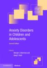 Image for Anxiety disorders in children and adolescents