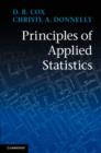 Image for Principles of applied statistics