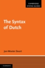 Image for Syntax of Dutch