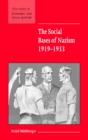 Image for The social bases of Nazism, 1919-1933