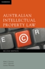 Image for Australian Intellectual Property Law