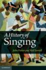 Image for A history of singing