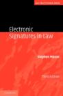 Image for Electronic signatures in law