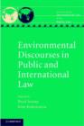 Image for Environmental discourses in public and international law