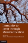 Image for Immunity to Error through Misidentification: New Essays