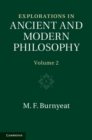 Image for Explorations in Ancient and Modern Philosophy: Volume 2