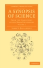 Image for Synopsis of Science: Volume 2: From the Standpoint of the Nyaya Philosophy