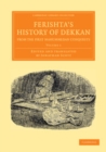 Image for Ferishta&#39;s History of Dekkan, from the First Mahummedan Conquests: Volume 1