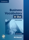 Image for Business Vocabulary in Use: Intermediate With Answers
