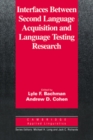 Image for Interfaces Between Second Language Acquisition and Language Testing Research