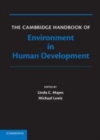 Image for The Cambridge handbook of environment in human development: a handbook of theory and measurement