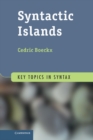 Image for Syntactic Islands