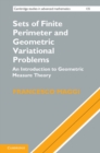 Image for Sets of Finite Perimeter and Geometric Variational Problems: An Introduction to Geometric Measure Theory : 135