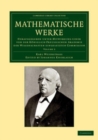 Image for Mathematische Werke: Volume 3: Herausgegeben Unter Mitwirkung Einer Von Der Königlich Preussischen Akademie Der Wissenschaften Eingesetzten Commission : Volume 3