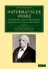 Image for Mathematische Werke: Volume 4: Herausgegeben Unter Mitwirkung Einer Von Der Königlich Preussischen Akademie Der Wissenschaften Eingesetzten Commission : Volume 4
