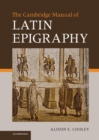 Image for Cambridge Manual of Latin Epigraphy