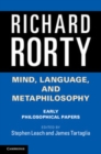 Image for Mind, Language, and Metaphilosophy: Early Philosophical Papers
