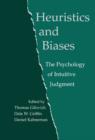 Image for Heuristics and biases: the psychology of intuitive judgment