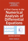 Image for First Course in the Numerical Analysis of Differential Equations