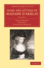 Image for Diary and Letters of Madame d&#39;Arblay: Volume 2: Edited by Her Niece