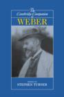 Image for The Cambridge companion to Weber