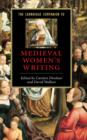 Image for The Cambridge companion to medieval women&#39;s writing