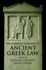 Image for The Cambridge companion to ancient Greek law