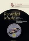 Image for The Cambridge companion to recorded music