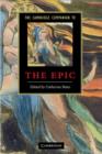 Image for The Cambridge companion to the epic