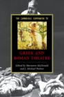 Image for Cambridge Companion to Greek and Roman Theatre