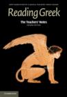 Image for The teachers&#39; notes to Reading Greek