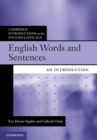 Image for English Words and Sentences: An Introduction