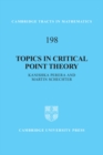 Image for Topics in Critical Point Theory