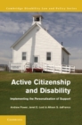 Image for Active Citizenship and Disability: Implementing the Personalisation of Support