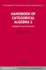 Image for Handbook of Categorical Algebra: Volume 2, Categories and Structures : 2,